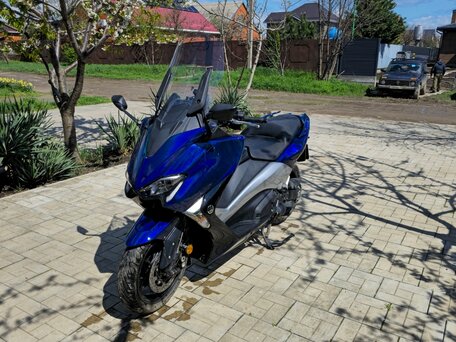 2017 Yamaha TMAX, синий, 899990 рублей, вид 1