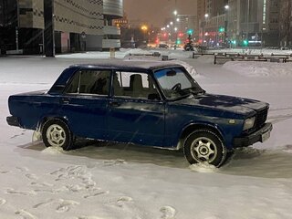 2000 Lada (ВАЗ) 2107, синий, 90000 рублей, вид 2