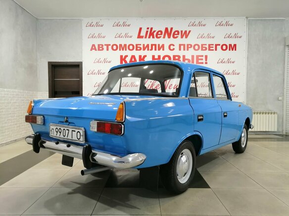 1989 Иж Москвич-412 ИЭ, голубой - вид 1