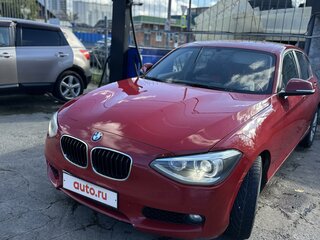 2013 BMW 1 серии 116i II (F20/F21), красный, 1400000 рублей, вид 2