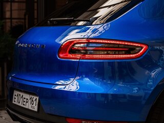 2015 Porsche Macan S I, синий, 3800000 рублей, вид 4