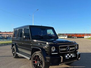 2017 Mercedes-Benz G-Класс AMG 63 AMG I (W463) Рестайлинг 3, чёрный, 9700000 рублей, вид 2