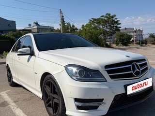 2012 Mercedes-Benz C-Класс 180 BlueEFFICIENCY III (W204) Рестайлинг, белый, 1500000 рублей, вид 4