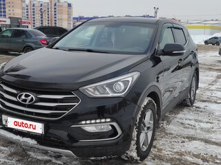 2017 Hyundai Santa Fe III Рестайлинг, чёрный, 2450000 рублей, вид 3