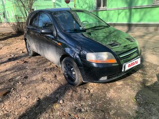 2003 Daewoo Kalos, чёрный, 270000 рублей, вид 1
