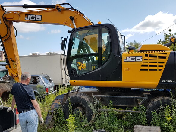 2015 JCB JS160W, жёлтый, 7500000 рублей - вид 1