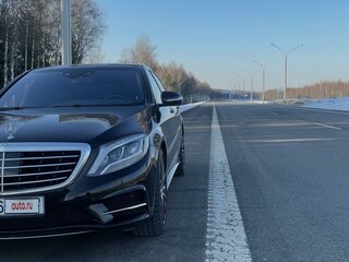 2014 Mercedes-Benz S-Класс 500 Long VI (W222, C217), чёрный, 4900000 рублей, вид 2