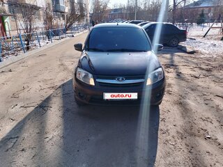 2015 Lada (ВАЗ) Granta I, пурпурный, 375000 рублей, вид 2