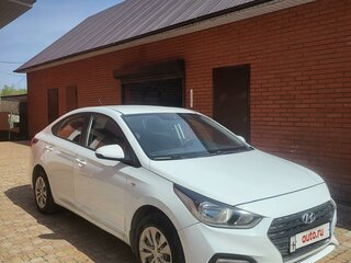 2019 Hyundai Solaris II, белый, 960000 рублей, вид 4