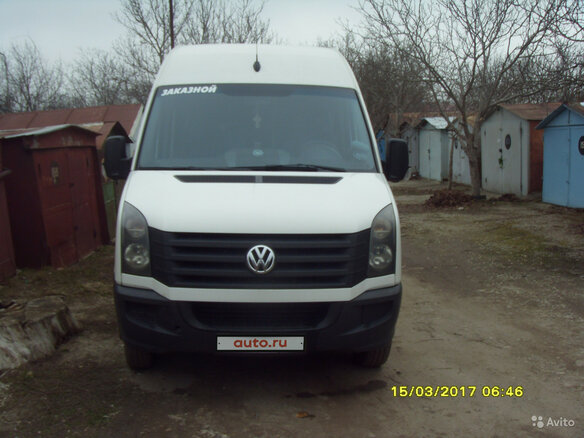2012 Volkswagen Crafter, белый, 3500000 рублей