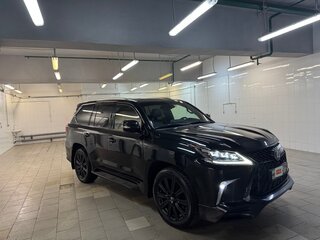 2018 Lexus LX 570 III Рестайлинг 2, чёрный, 8000000 рублей, вид 4
