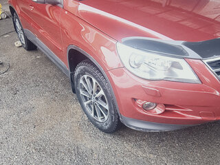 2009 Volkswagen Tiguan I, красный, 900000 рублей, вид 5