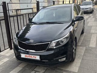 2016 Kia Rio III Рестайлинг, чёрный, 1000000 рублей, вид 3