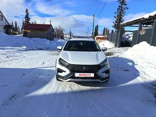 2024 Lada (ВАЗ) Vesta SW Cross I Рестайлинг (NG), белый, 1750000 рублей, вид 1