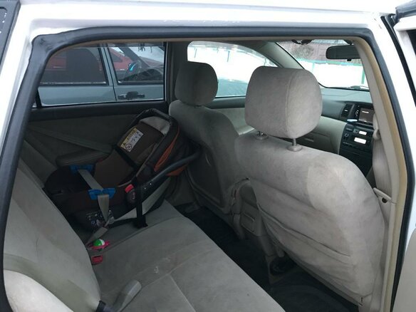 2001 Toyota Corolla Fielder IX (E120, E130), белый, 590000 рублей - вид 5