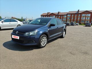 2012 Volkswagen Polo V, синий, 930000 рублей, вид 1