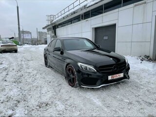 2015 Mercedes-Benz C-Класс 180 IV (W205), чёрный, 2100000 рублей, вид 5