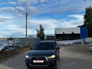 2011 Mitsubishi Outlander II Рестайлинг, серый, 1210000 рублей, вид 4
