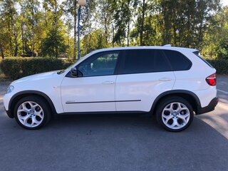 2009 BMW X5 35d II (E70), белый, 1895000 рублей, вид 5