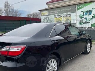 2014 Toyota Camry VII (XV50), чёрный, 1350000 рублей, вид 4