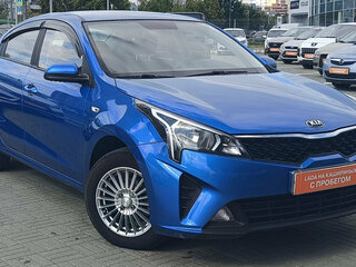 2020 Kia Rio IV Рестайлинг, синий, 1280000 рублей, вид 2