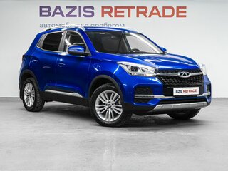 2020 Chery Tiggo 4 I Рестайлинг, синий, 1229000 рублей, вид 3