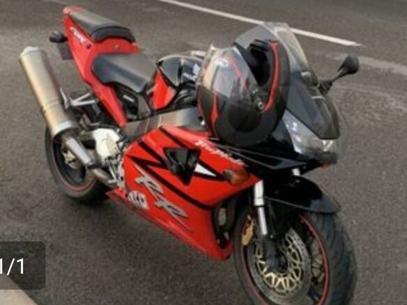 2003 Honda CBR 954RR Fireblade, красный, 263205 рублей