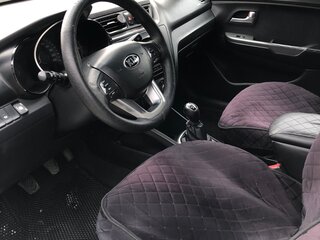 2014 Kia Rio III, белый, 475000 рублей, вид 5