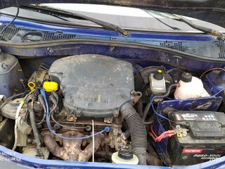 2006 Renault Logan I, синий, 130000 рублей, вид 1