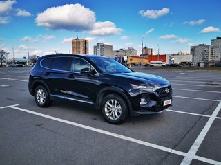 2019 Hyundai Santa Fe IV, чёрный, 2350000 рублей, вид 2
