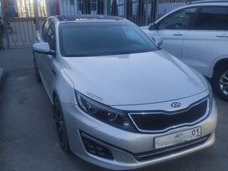 2014 Kia Optima III Рестайлинг, серебристый, 1700000 рублей, вид 2