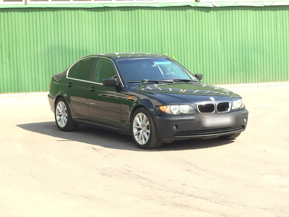 2004 BMW 3 серии 325i IV (E46) Рестайлинг, чёрный - вид 7