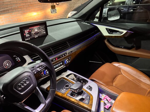 2016 Audi Q7 II (4M), белый, 4600000 рублей - вид 5