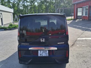 2017 Honda Stepwgn Spada V Рестайлинг, синий, 1850000 рублей, вид 5