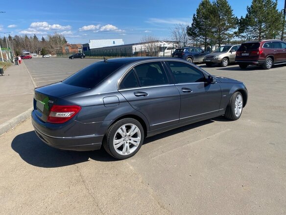 2010 Mercedes-Benz C-Класс 250 5G-TRONIC III (W204), серый, 1464000 рублей - вид 8