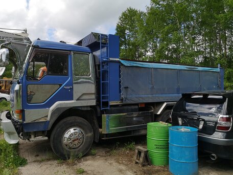 1995 Fuso (Mitsubishi) Super Great, синий, 4777000 рублей, вид 3