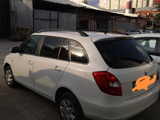 2012 Skoda Fabia II Рестайлинг, белый, 600000 рублей, вид 3