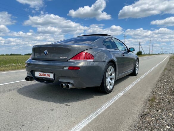 2005 BMW 6 серии 645i II (E63/E64), серый, 1400000 рублей - вид 3