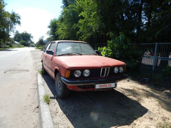 1983 BMW 3 серии 315 I (E21), красный - вид 8