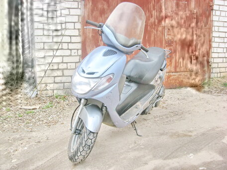2008 Suzuki Address 110, серый, 70000 рублей, вид 1