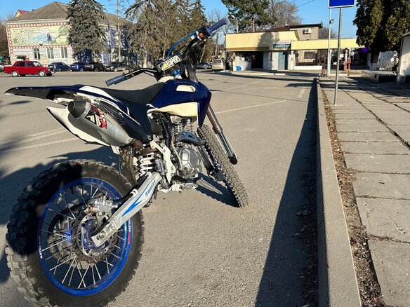 2021 Motoland XT250, синий, 125000 рублей - вид 10