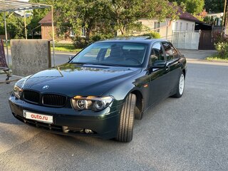 2002 BMW 7 серии 745i IV (E65/E66), зелёный, 850000 рублей, вид 2