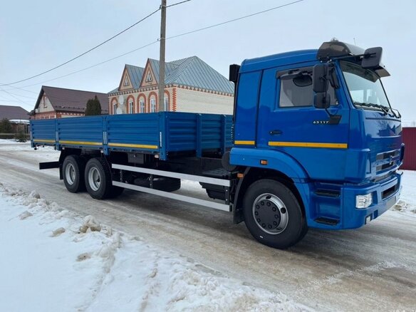 2012 КамАЗ 65117, синий, 3700000 рублей - вид 1
