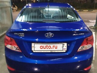 2012 Hyundai Solaris I, синий, 900000 рублей, вид 2