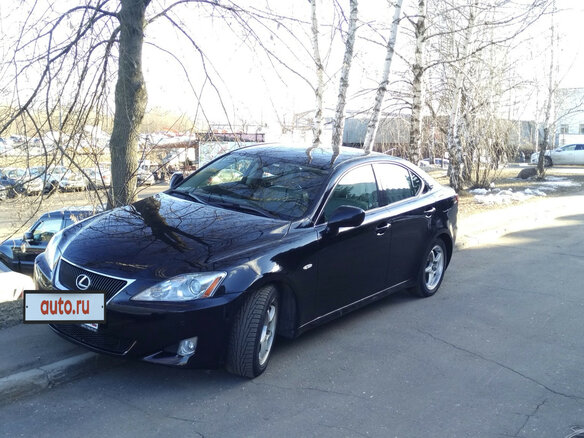 2008 Lexus IS 250 II, чёрный - вид 5