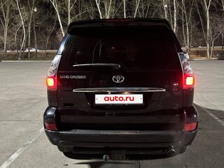 2008 Toyota Land Cruiser Prado 4-speed 120 Series Рестайлинг, чёрный, 2600000 рублей, вид 4