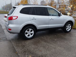 2007 Hyundai Santa Fe II, серебристый, 1300000 рублей, вид 4