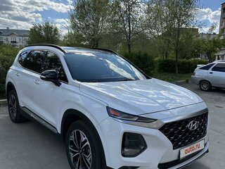 2020 Hyundai Santa Fe IV, белый, 3500000 рублей, вид 3