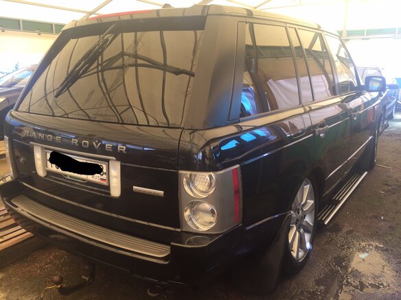 2006 Land Rover Range Rover Supercharged III Рестайлинг, чёрный - вид 2