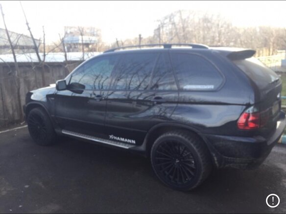 2000 BMW X5 4.4i I (E53), чёрный, 1000000 рублей - вид 5